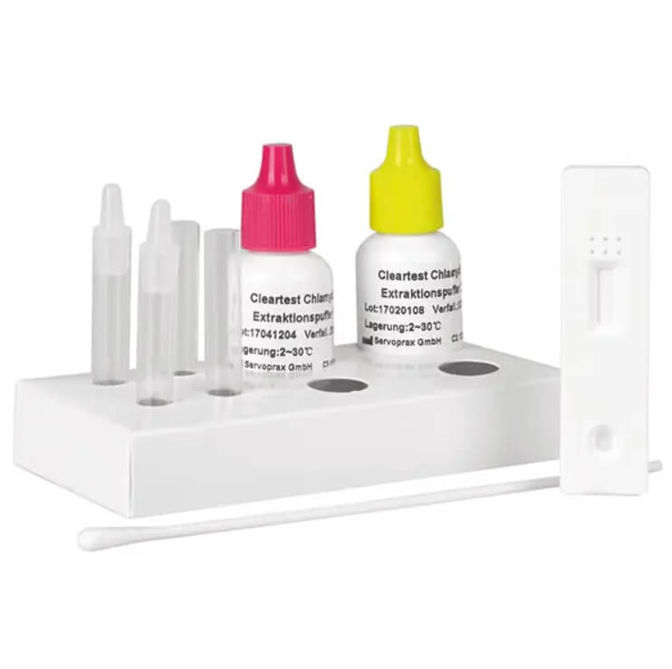 Chlamydia, Kassettenschnelltest - CLEARTEST